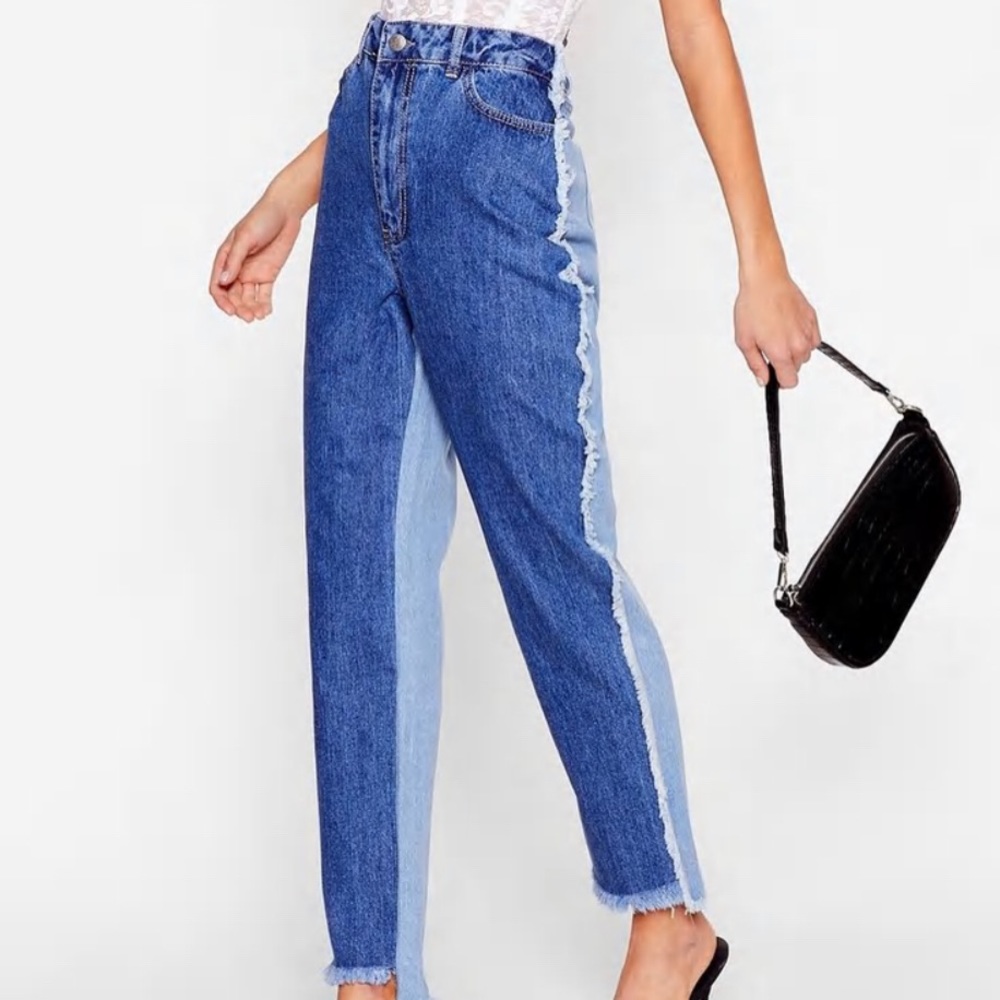 Nasty Gal Two-Toned Jeans NWT - Size 4
